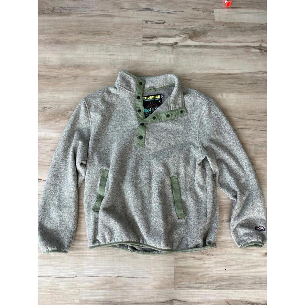 Chubbies Pullover Quarter Button Up - image 1